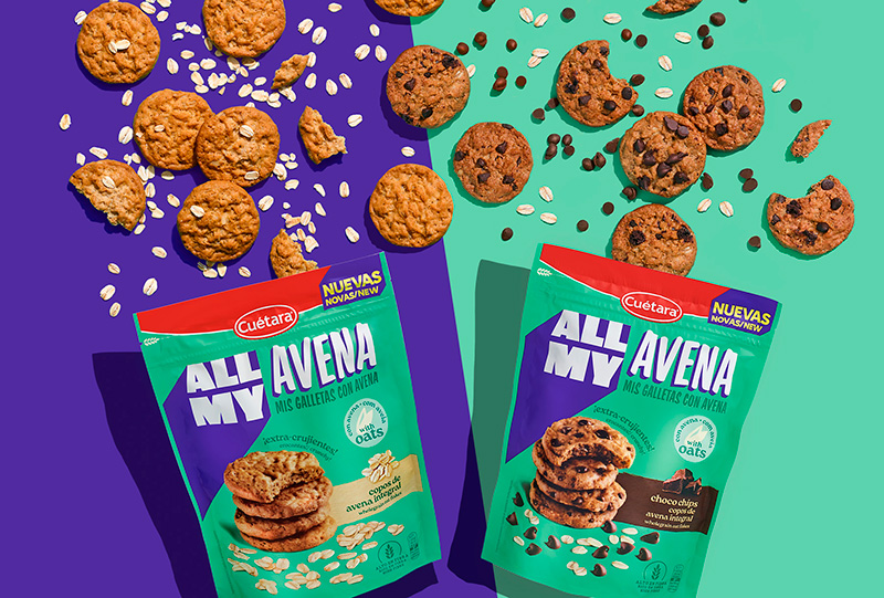 Cuétara lanza All My, nueva marca de galletas saludables
