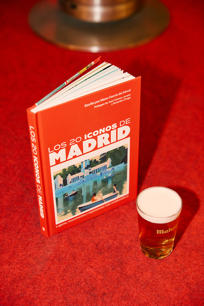 Mahou lanza el libro "Los 20 iconos de Madrid".