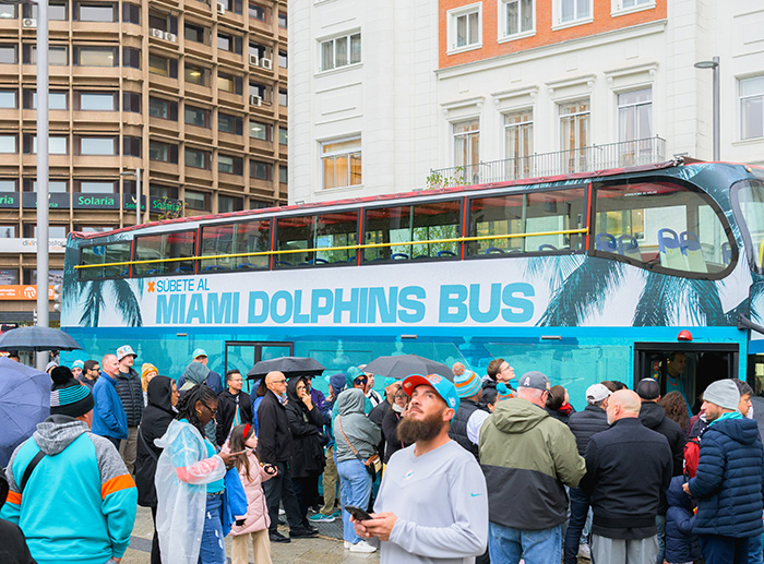 Dentsu Creative, artífice de la campaña de los Miami Dolphins en España.