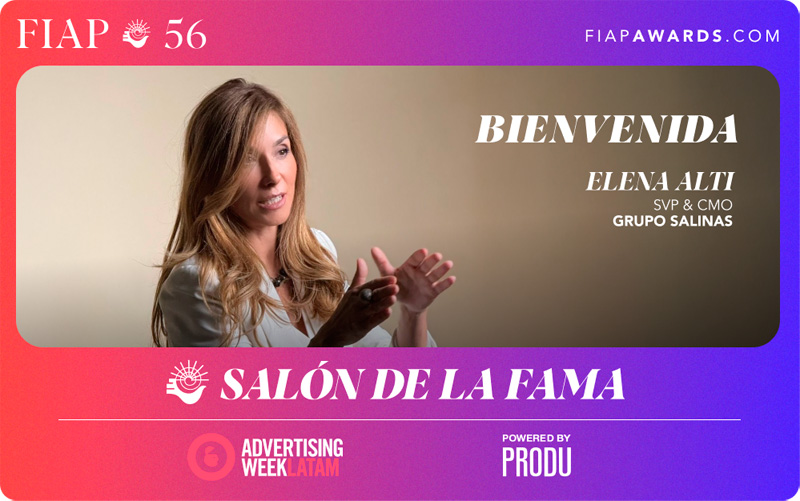 Elena Alti se une al Salón de la Fama del FIAP 2025