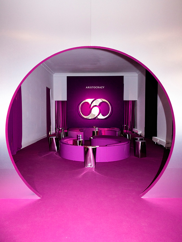 Aristocrazy celebra su imagen renovada en un espacio inmersivo.