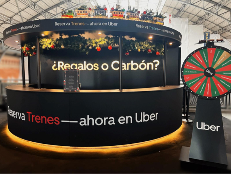 Uber convierte las puntuaciones de sus usuarios en regalos