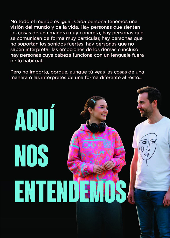Campaña de concienciación sobre el autismo.