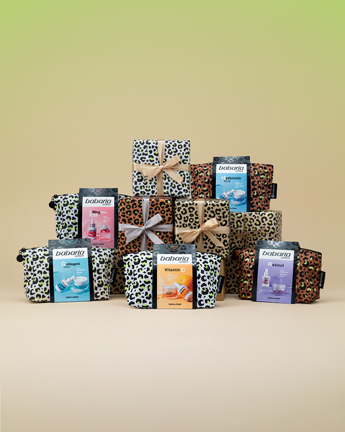 Babaria presenta sus estuches de Navidad en un taller con influencers.