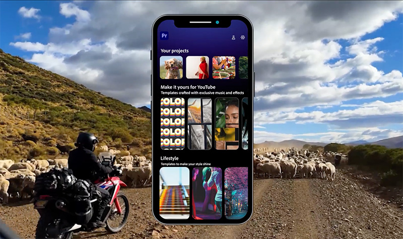 Ya puedes crear YouTube Shorts desde Adobe Premiere para móviles