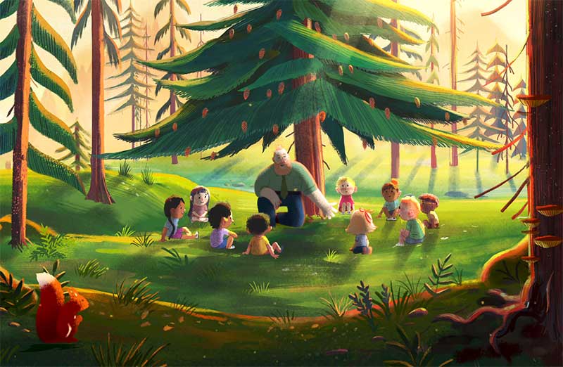 Acciona nos felicita la Navidad con “Julia y el Abeto”