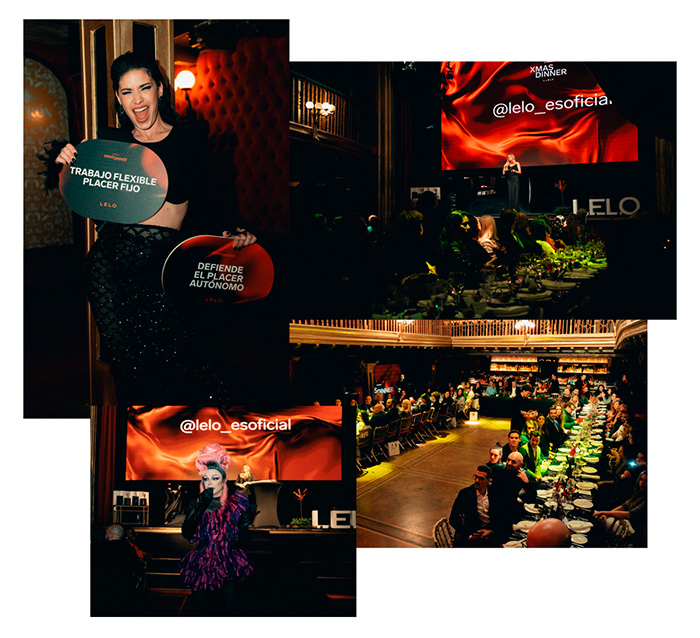 Autonomos Christmas Dinner de Thinketers para LELO.