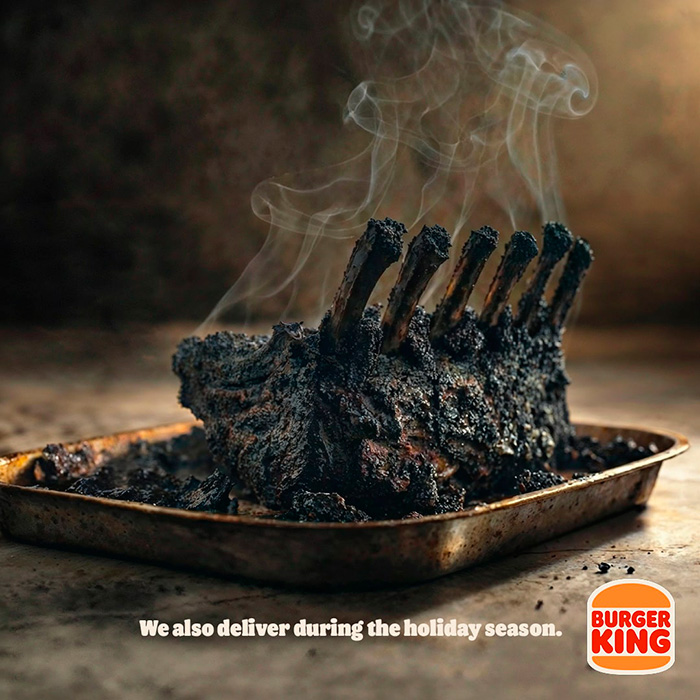 Burger King se alista para salvarnos de los fiascos navideños.