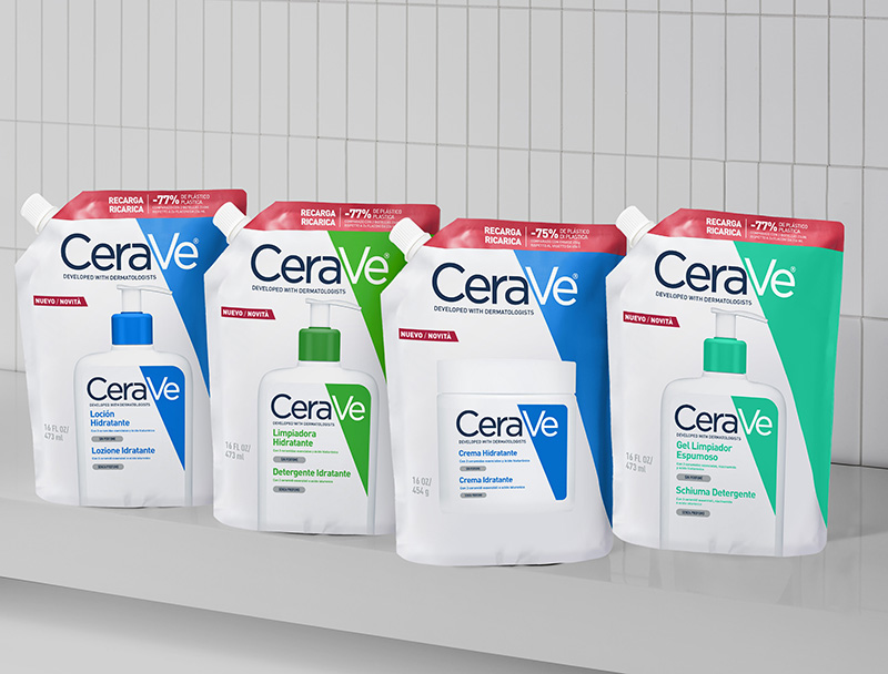 CeraVe lanza nueva línea de productos "refill"