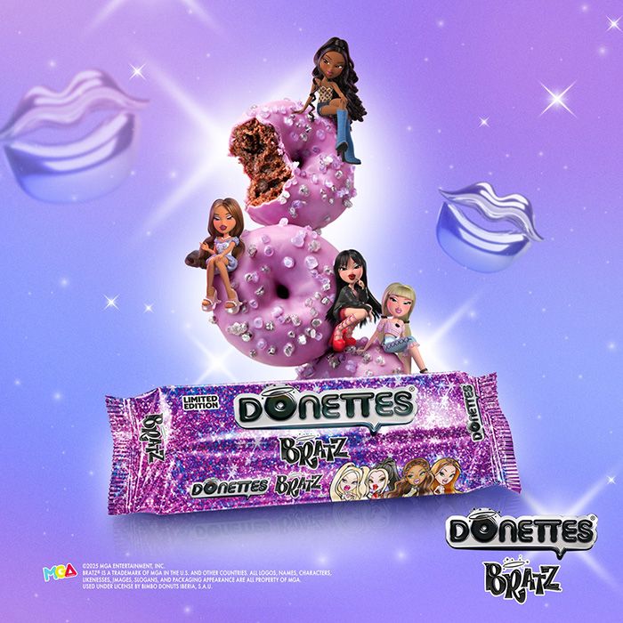 Edición limitada de Donettes y Bratz para celebrar la amistad.