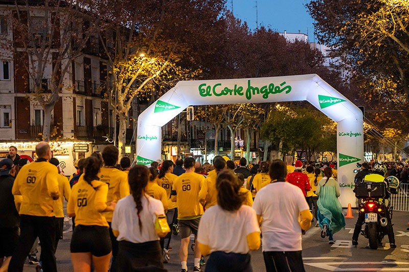 El Corte Inglés participa en las carreras de San Silvestre