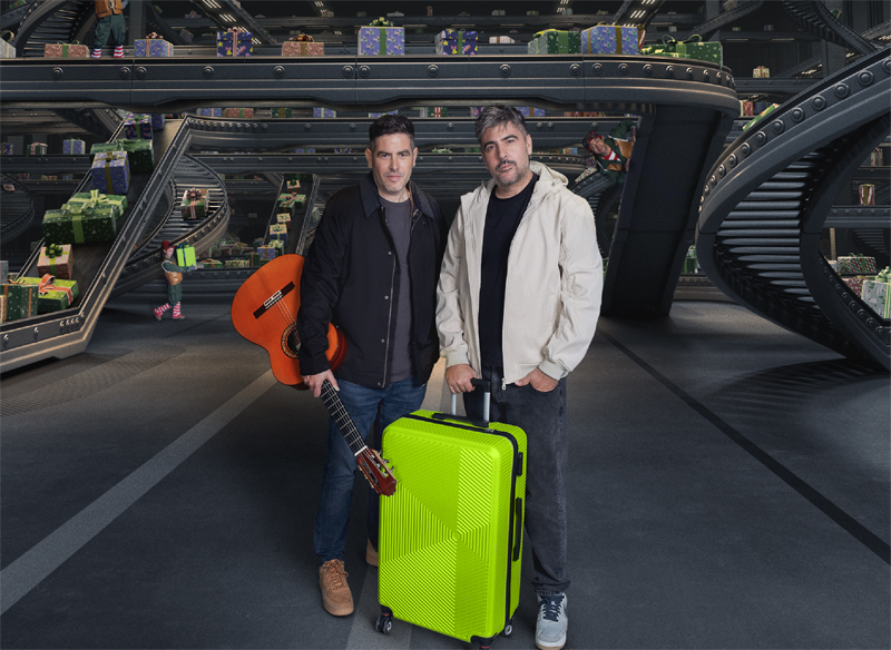 Un villancico de Estopa para la campaña navideña de Aena