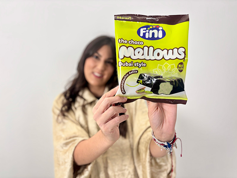 Fini lanza dos golosinas inspiradas en el chocolate Dubái