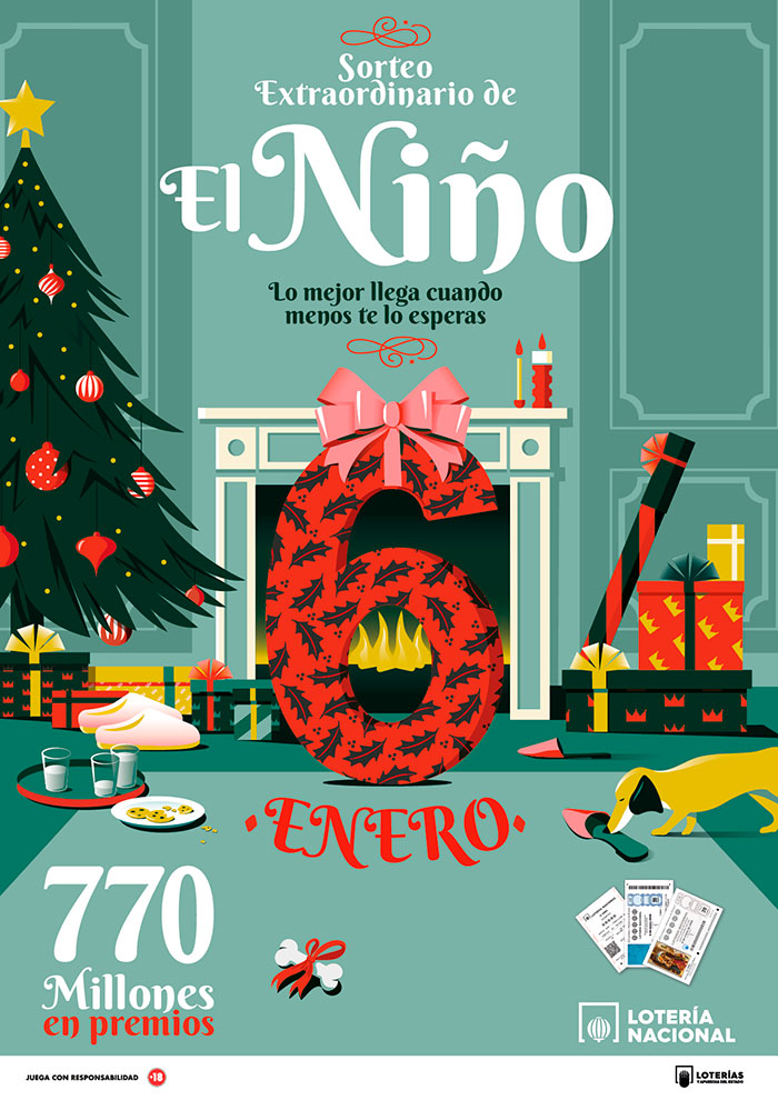 El Sorteo de El Niño se acuerda de los que cumplen años el 6 de enero.