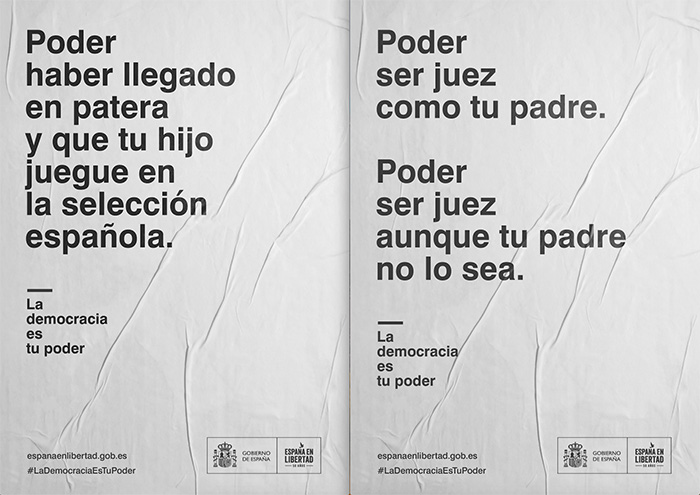 Campaña "La democracia es tu poder", de Contrapunto BBCO.