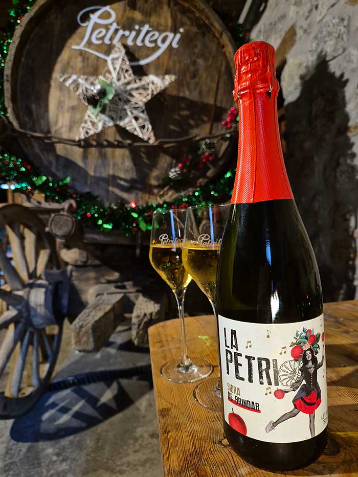 "La Petri", la apuesta de Petritegi para el brindis de Año Nuevo.