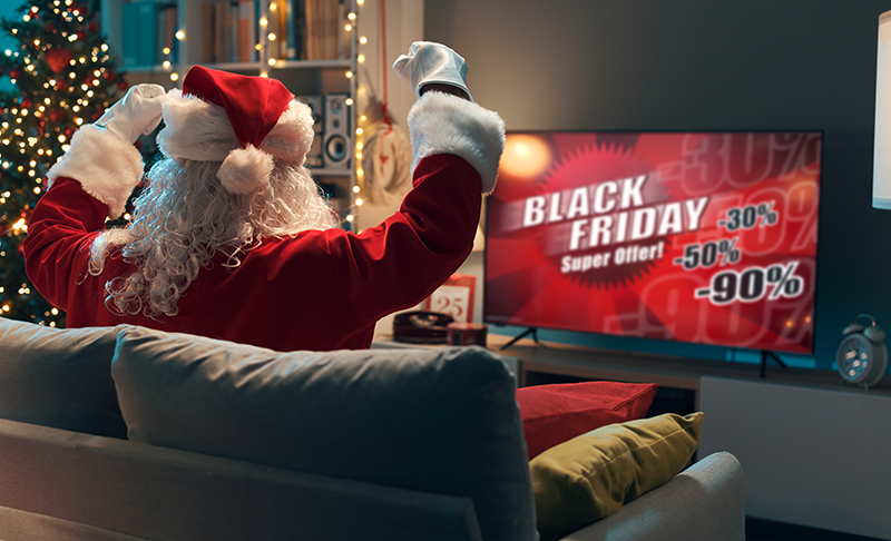 TV, el medio que más impulsa la compra en Black Friday y Navidad