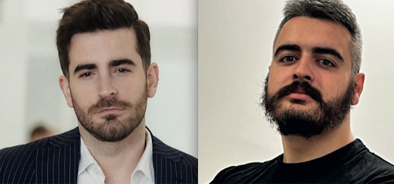 Carlos Palop de Keepers y Sergi Cerrato de MCR Agency.