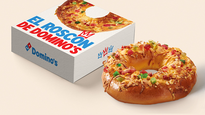 Domino´s lanza un Roscón de Reyes versión pizza con un viaje sorpresa