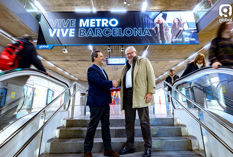 Global impulsa su R-evolución digital en Metro Barcelona