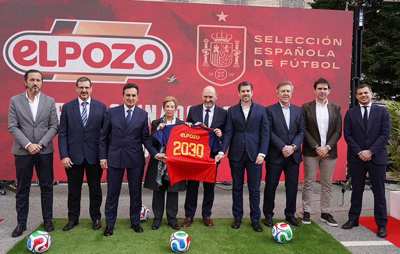 El Pozo Alimentación patrocina a la Selección Española de Fútbol