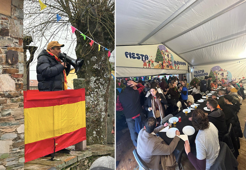 4foreverything monta su fiesta de Navidad en Madarcos