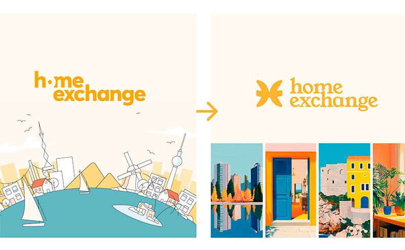 HomeExchange presenta su nueva identidad de marca