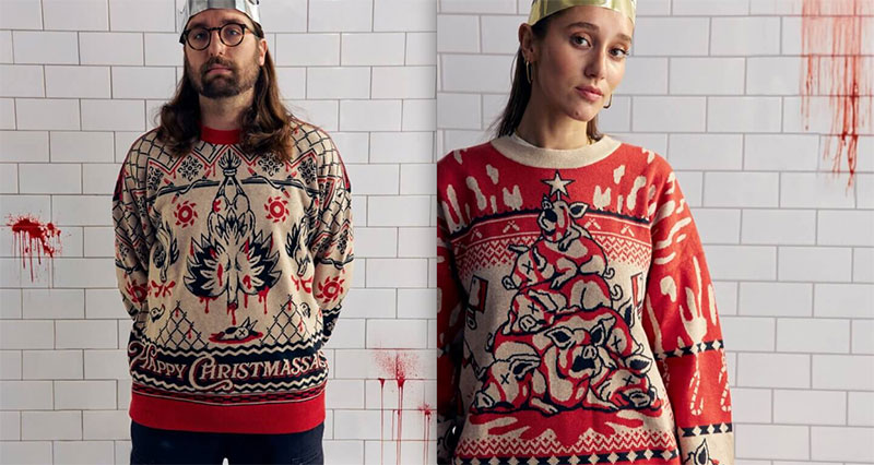 Sobre los jerséis que lanzó PETA en Navidad