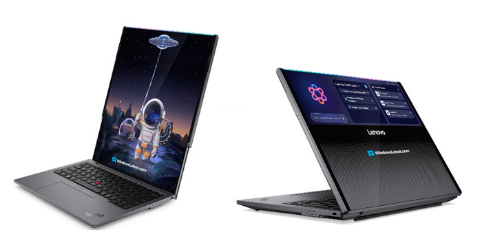 CES 2026: Un ordenador Lenovo que estira y encoge su pantalla.