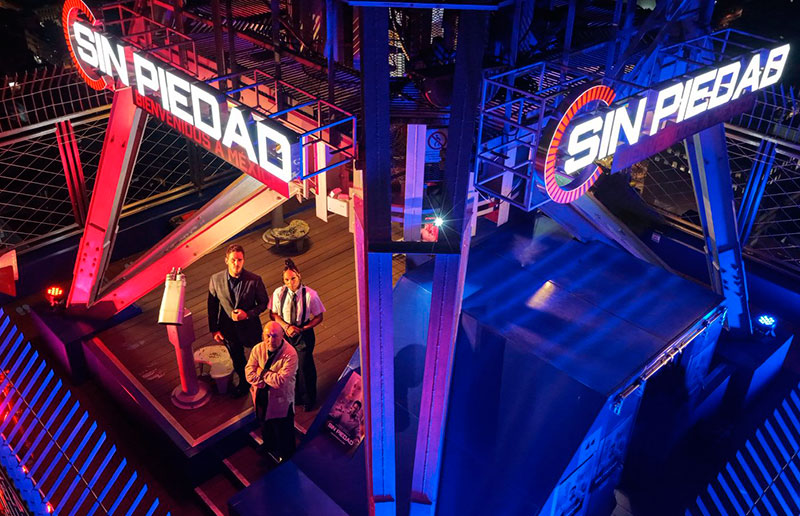 Chris Pratt presenta "Sin Piedad" desde las alturas