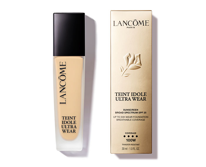 Blend Lancôme Teint Idole Ultra Wear Serum Care & Glow Foundation.