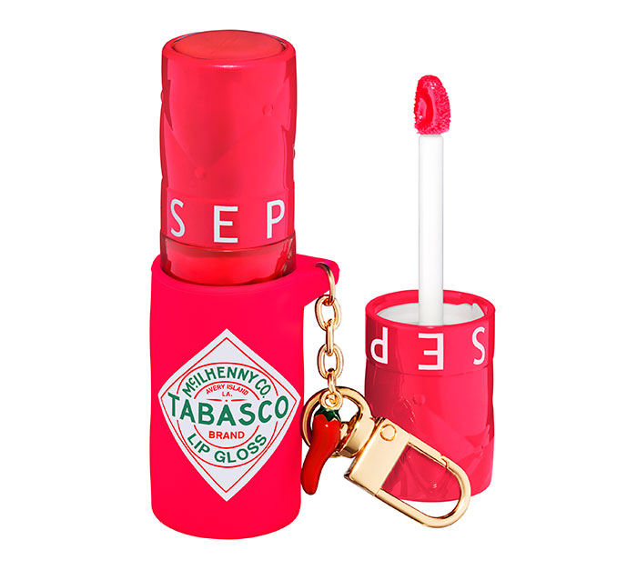 SEPHORA y Tabasco lanzan un gloss picante.