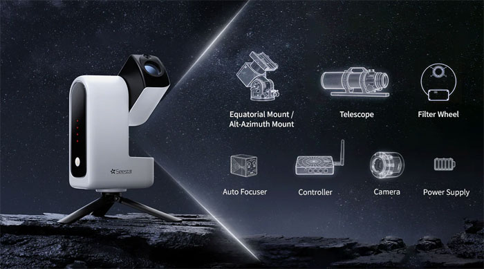 CES 2026: Telescopio inteligente para democratizar la astronomía.