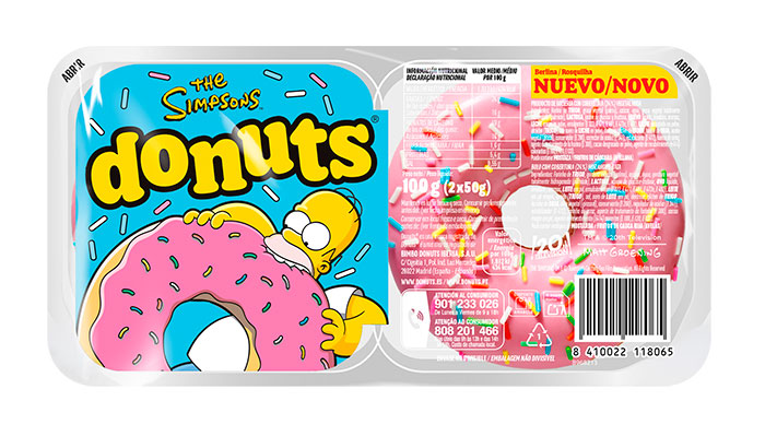 Donuts hace realidad la rosquilla favorita de Homer Simpson.