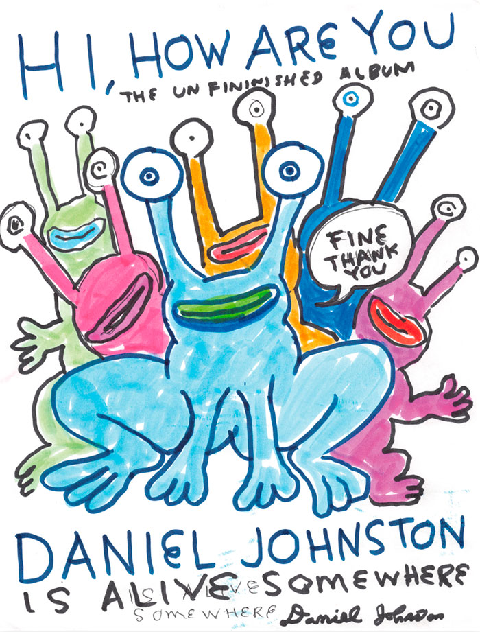 UMusic Shop lanza una colección inspirada en Daniel Johnston.