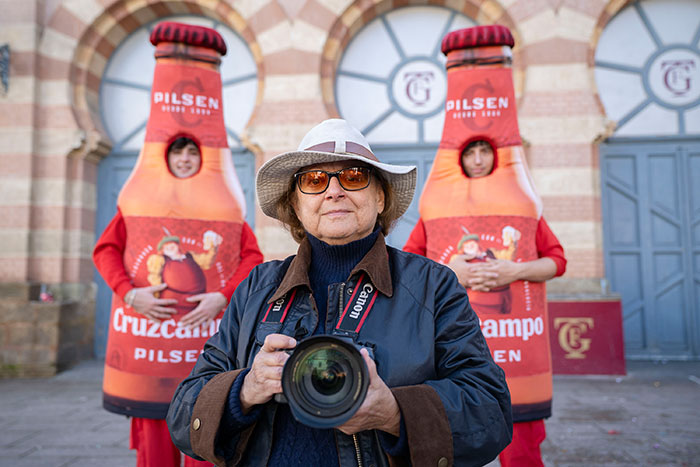 Cristina García Rodero regresa al Carnaval de Cádiz con Cruzcampo.
