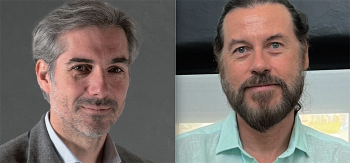 Juan de Guindos, Customer Service Director en MIO Group, y Julio Manso, VP Spain en illumin.