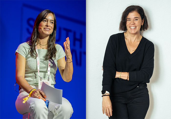 Laura López (Content & Innovation Director de IPG Mediabrands) y Pilar Sayans (Productora ejecutiva en SummerStory).