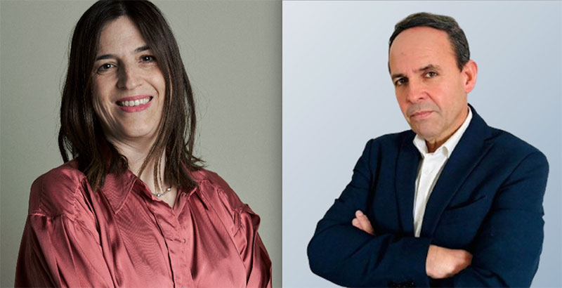 Maribel Vivancos, líder de la Comisión de TV Conectada de IAB Spain / WPP Media Solutions & Operations Lead, y José Manuel Eleta, adjunto a la dirección en Barlovento Comunicación.