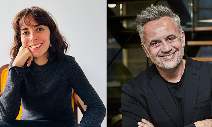 Marina Alonso-Carriazo (Directora de estrategia y negocio en El Extraordinario) y José Casanova (CEO de Casanova) .