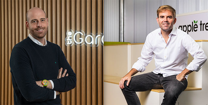 Mario Jiménez, CEO de The Garage, y Jacobo Zelada, Managing Partner y Chief Innovation Officer de Apple Tree.