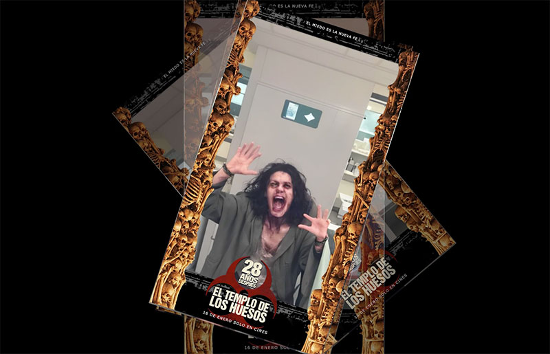 Mupi interactivo que "infecta" a los fans de "28 años después"