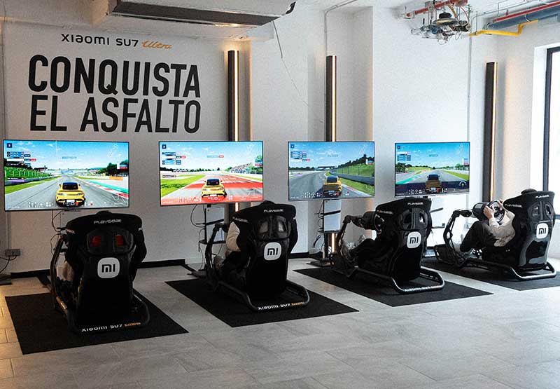 Xiaomi estrena un simulador hiperrealista de su SU7 Ultra