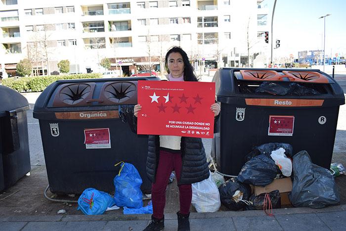 Rosa, presidenta de la Asociación Vecinal Cañaveral Avanza.