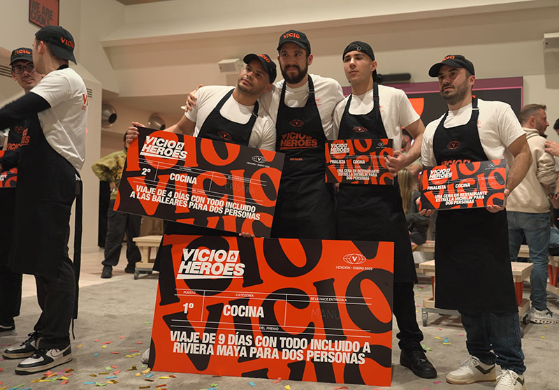 Vicio visibiliza y premia a su propio talento interno