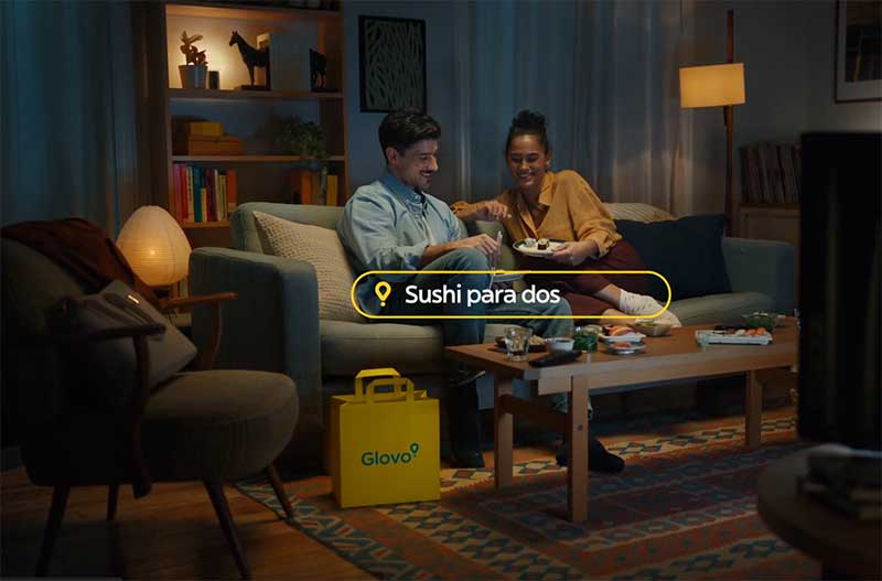 “Para lo que necesites”, primer trabajo de GUT Madrid para Glovo