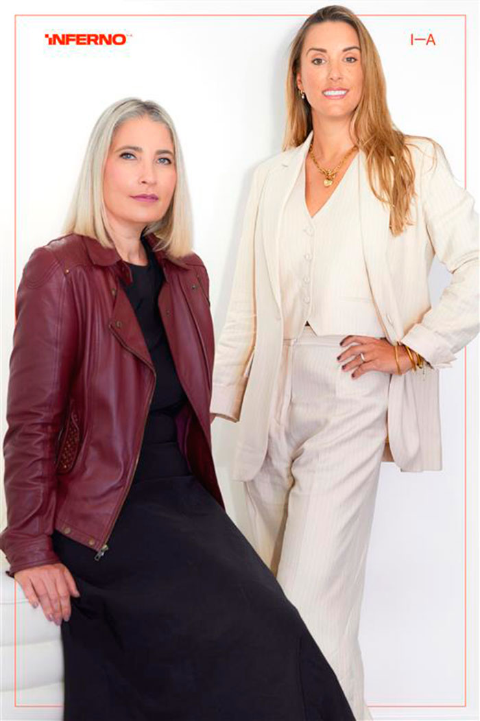 Raquel Serón y Carla Alexander, socias fundadoras de INFERNO.