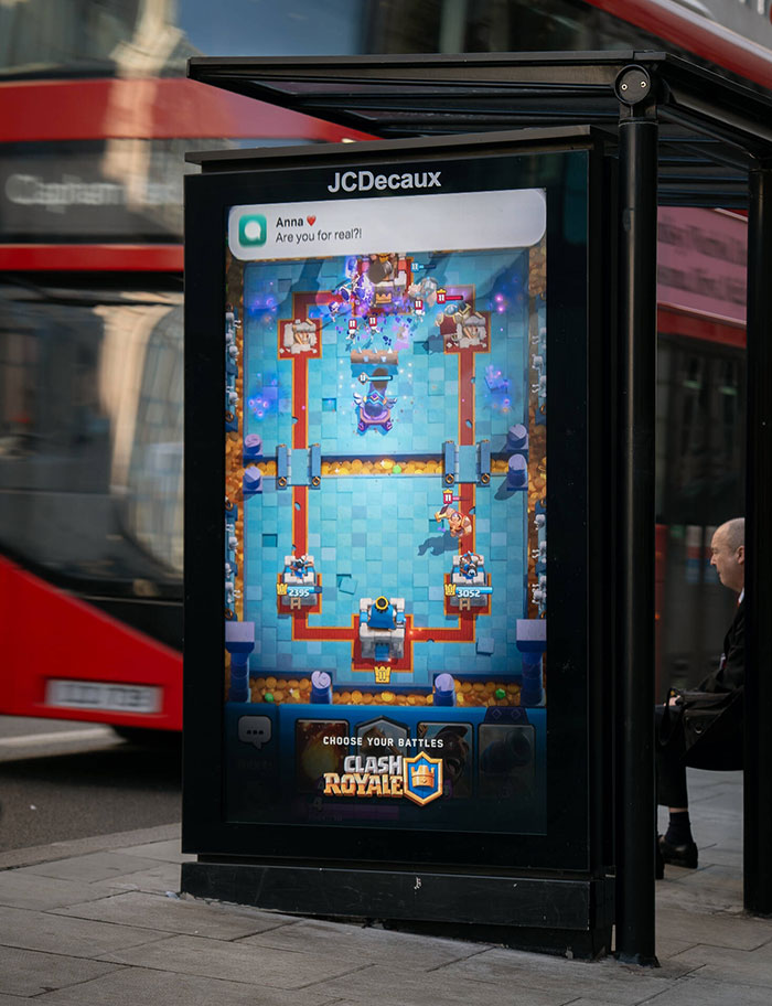 “Choose Your Battles”, de DAVID NY para Clash Royale.