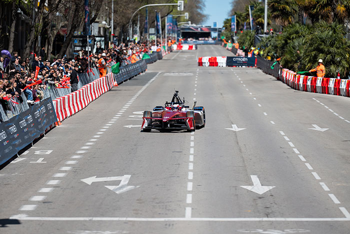 Activación urbana de Citroën previa al Madrid E-Prix.