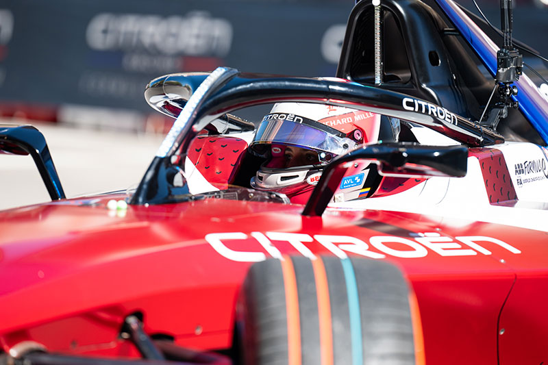 Activación urbana de Citroën previa al Madrid E-Prix